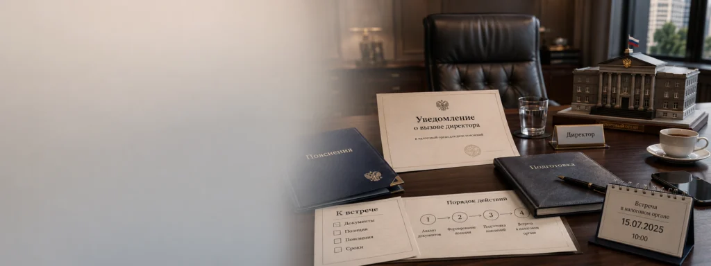 Вызов директора в налоговую инспекцию